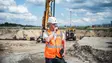 Site Manager Friedrich Leifheit is responsible for the entire brownfield remediation at the Berlin-Schoenefeld Airport